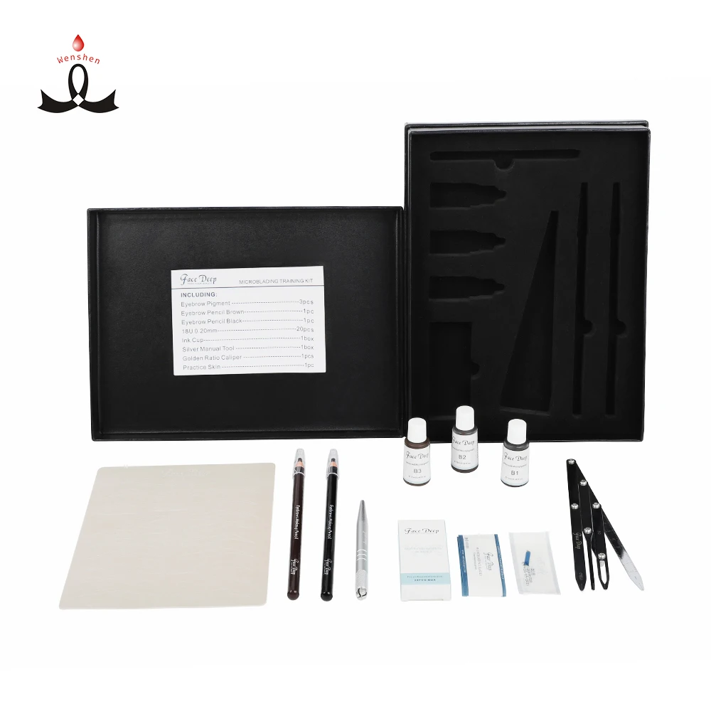 

Thanksgiving Sales Facedeep Starter Kit Microblading Kit Free shipping To The World Valid To Nov 30th 2019, Black