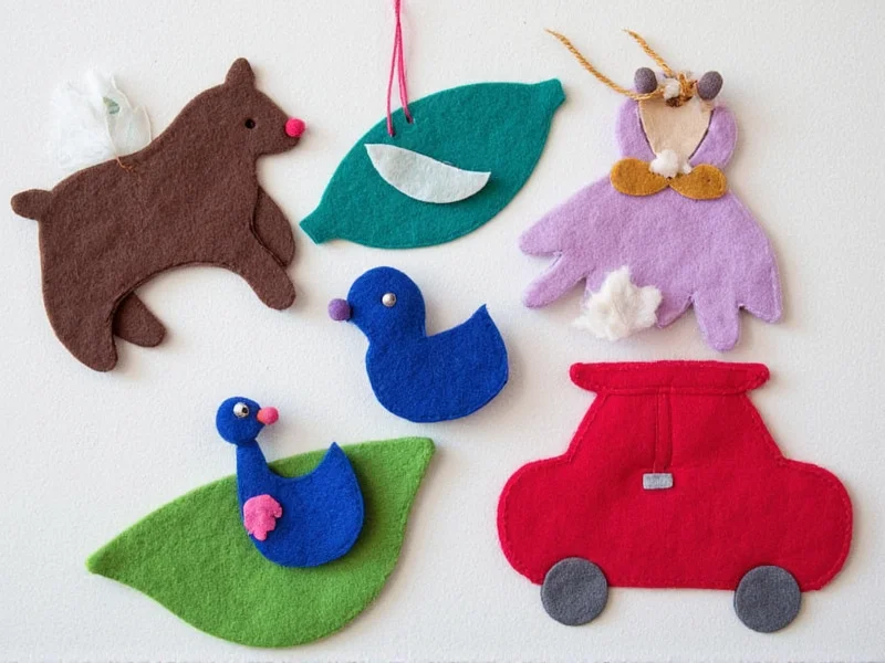Felt Crafts: 15 No-Sew Projects for Beginners (Under $20)