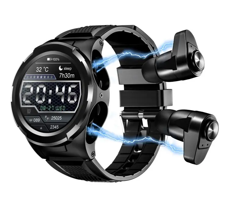 

New trending earbuds watch 2 in 1 smart watch with earbuds wireless earbuds smart watch