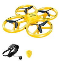 

Gravity hand control led light rc helicopter battle watch drone