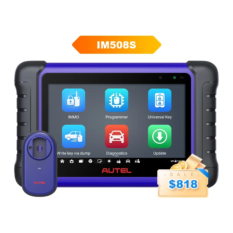 

Universal Autel Maxisys Im508S 2 Years Updates Vehicle Key Programming And Coding Systems Scan Tool Computer Diagnostic Machine