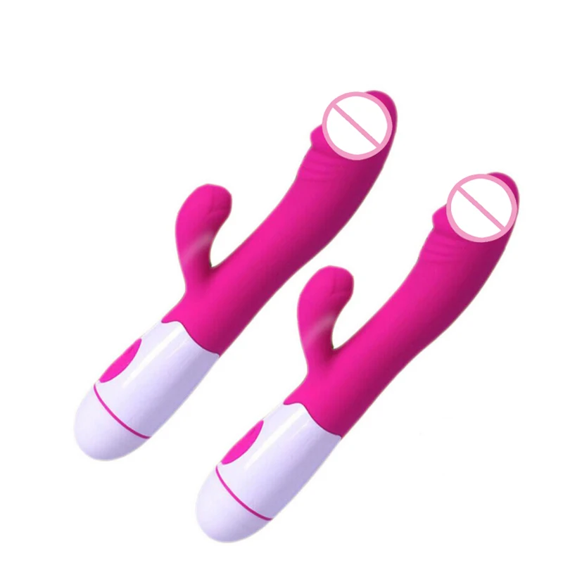 

Amazon Hot sale 30 Speeds G Spot Women Pussy Massager Silicone Rabbit Dildo Vibrator sex toys women For Vagina