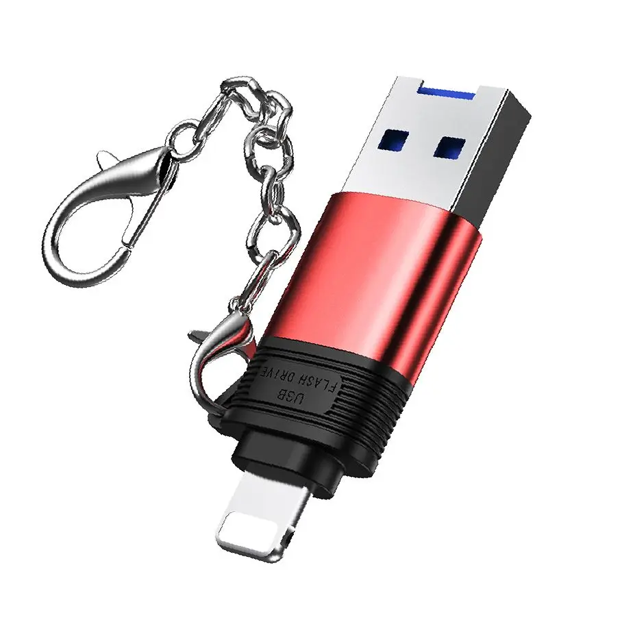 

Low Price Memory Card Reader 2 In 1 USB2.0 For Mobile Phone USB OTG Adapter