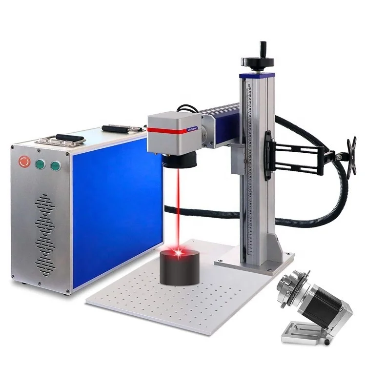 

BlueTimes 20W 30W 60W JPT Metal Color Marker MOPA fiber laser marking machine