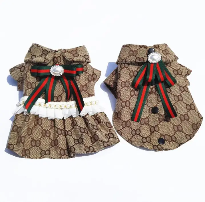 

Wholesale New Design Dog Summer Coats pet apparel Luxury dog clothes XS S sizes, Red,green,gray,light green