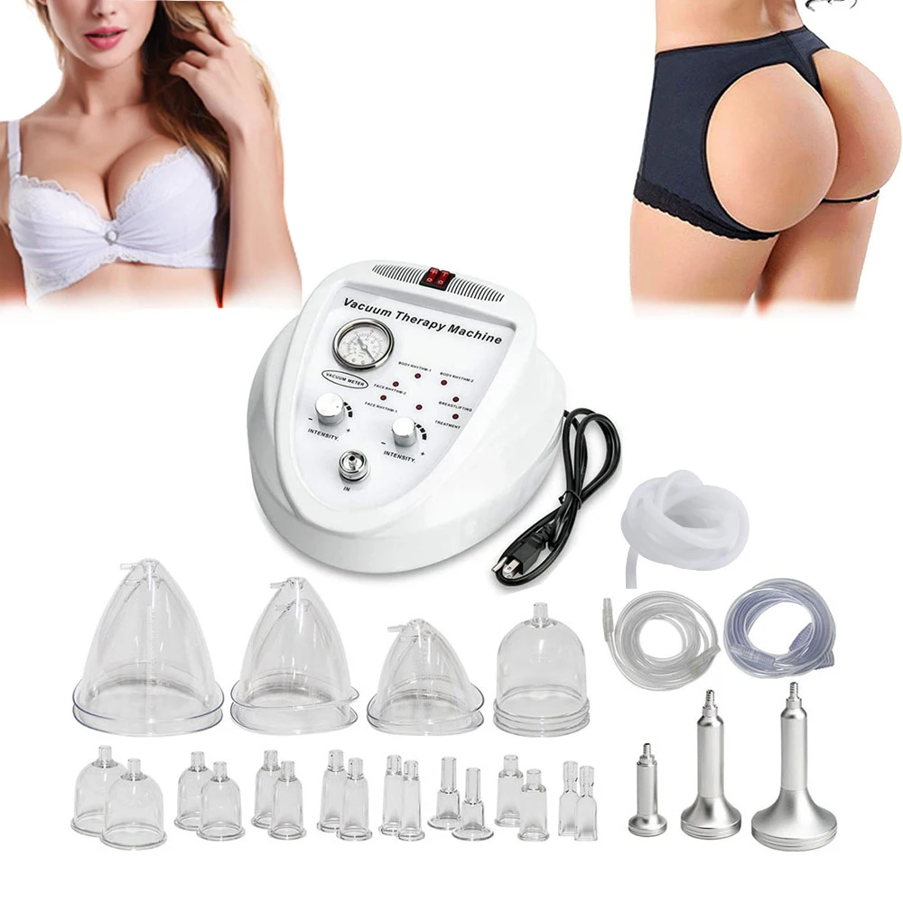 

physical therapy equipments vacuum therapy machine for breast massage buttocks enlargement buttocks lifting machine bbl machine, White