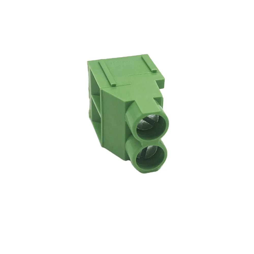

Universal 2P Straight Screw Terminal Blocks Customized 6.35/7.5/7.62/9.52mm Decks PCB Electrical Connections Connector