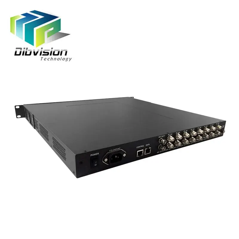 

IRD1218 8x RF Tuners FTA to IP Gateway and Multiplexer IRD and Receiver