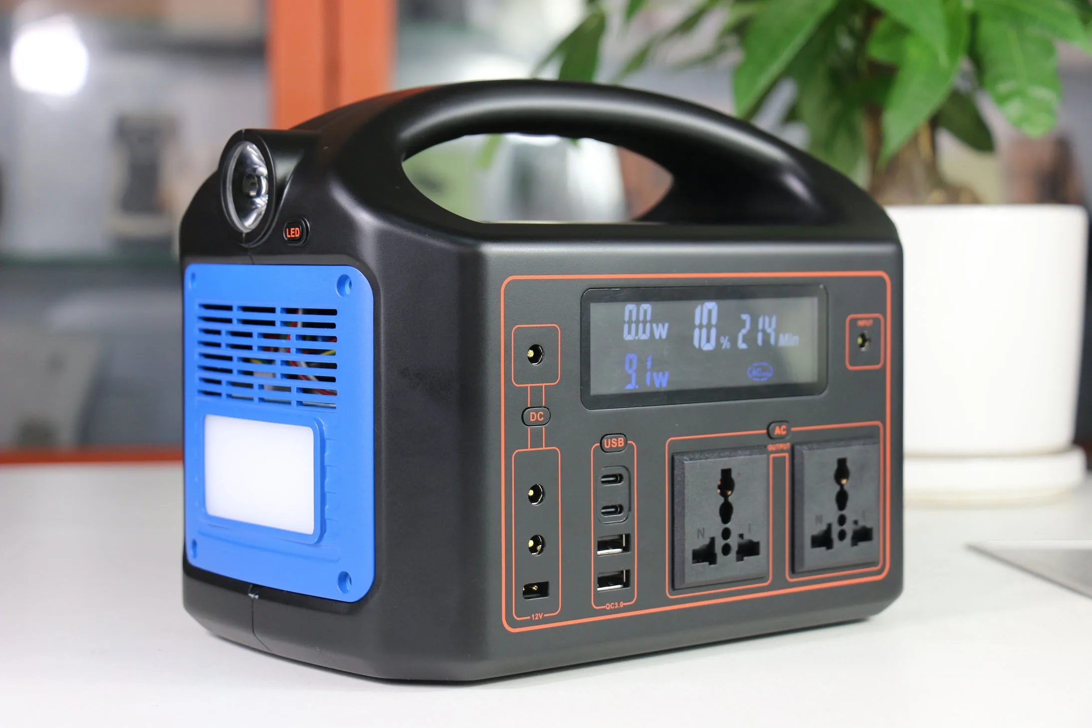 innovative solar products ac power station 300W 110v 220v 240v laptop power bank 100000mAh for outdoor devices - ANKUX.COM