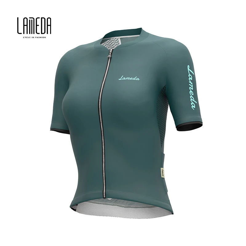 

LAMEDA New Type American European Size Accepted Custom Women Cycling Jersey