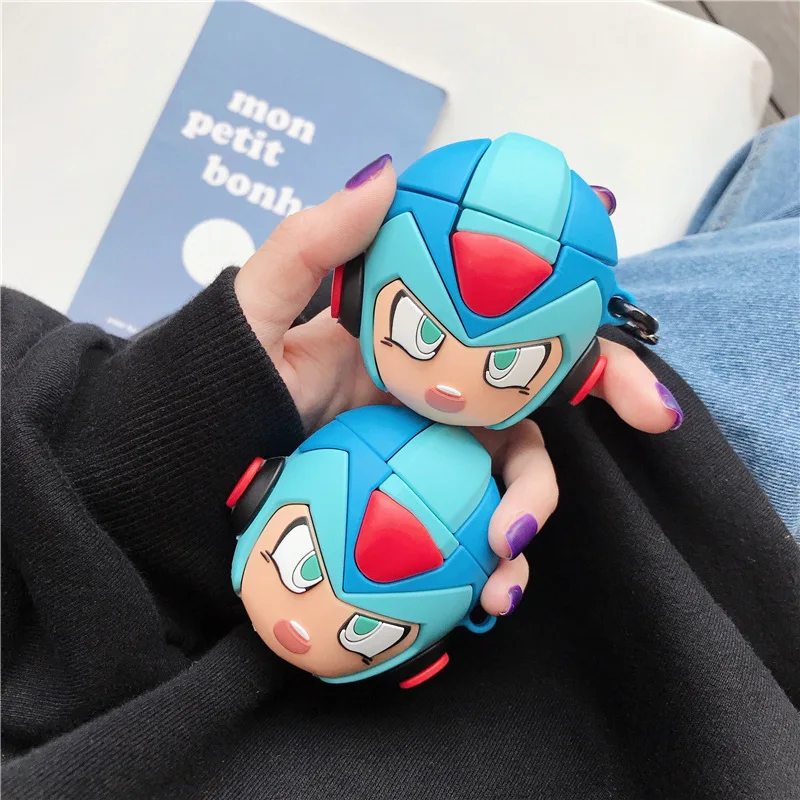 

Rockman Mega man Cool Game Silicone Case for AirPods pro 1 2 Earphone Shell Cover Free Shipping, Colorful