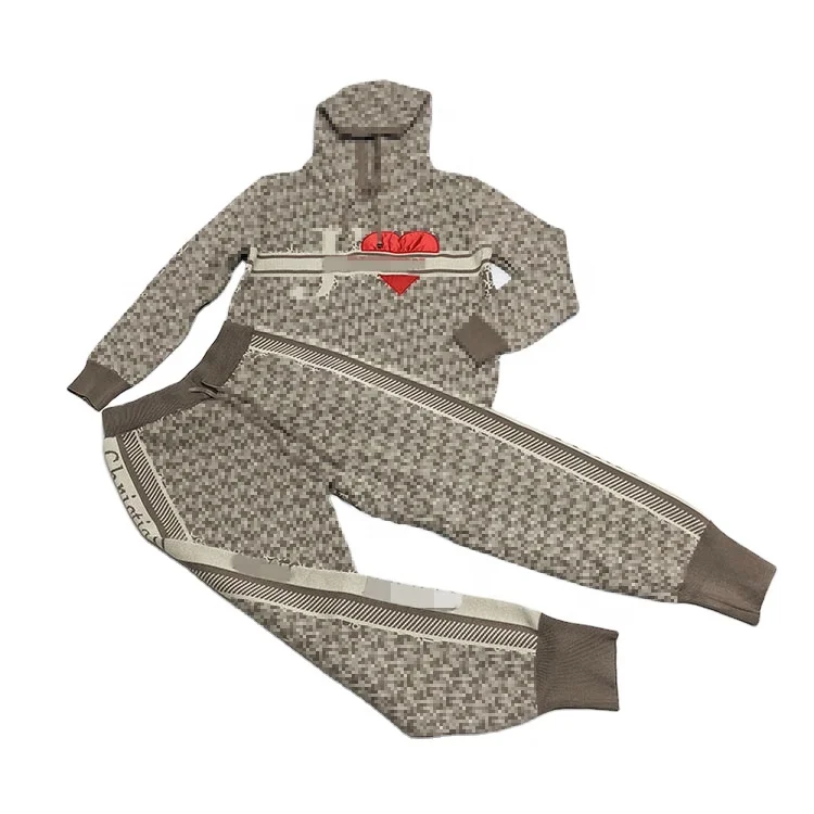 

Lucky Label Long Sleeve joggers Famous Brand Designer Jogging Suit Sweatsuit