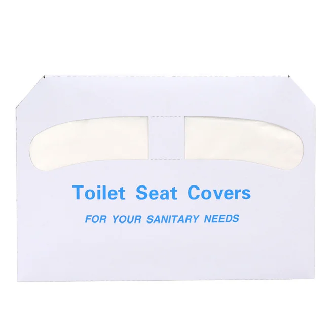 

New style good quality portable custom toilet seat cover flushable disposable toilet seat cover, Wihte