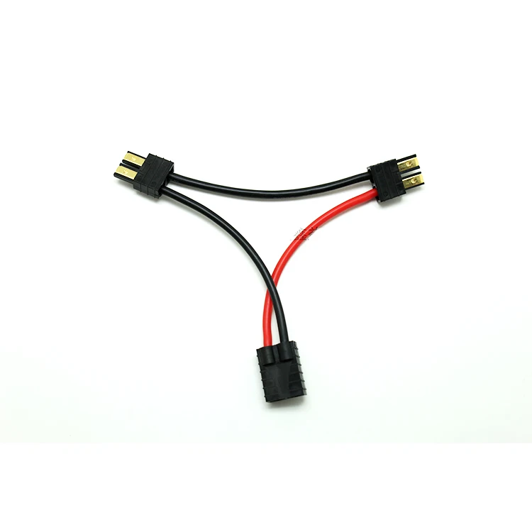 YACSEJAO EC5 To TRX Lipo Battery Adapter - Compatible With Traxxas Slash, Rustler, Stampede RC Cars
