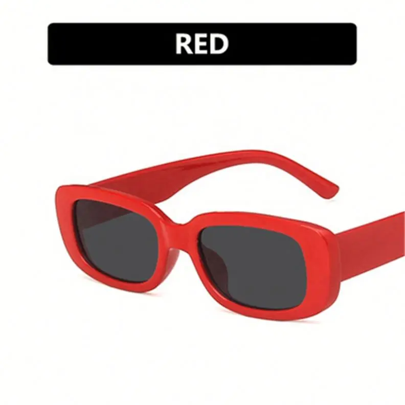 

Jhsport Classic Retro Sunglasses Women Vintage Rectangle Sun Glasses, 11 colors