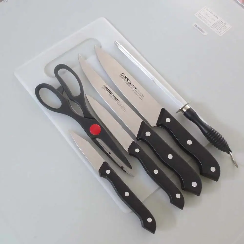 

7PCS Fruit Knives Hot Selling Wholesale Multi Kitchen Tools Kitchen Knife Set