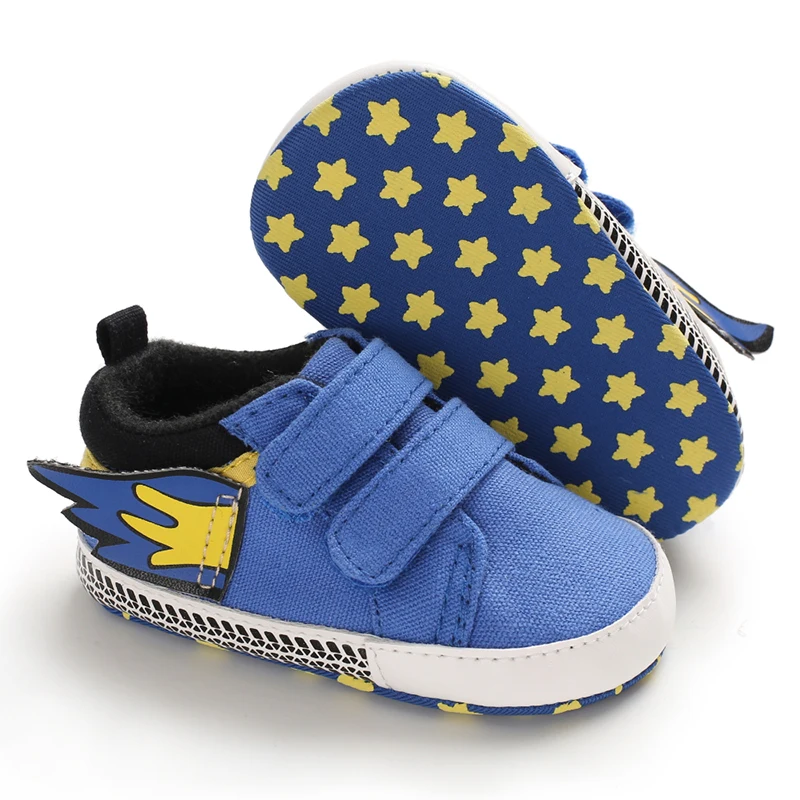 

Baby shoes soft soled casual canvas shoes for boys and girls 0-1 baby toddler shoes