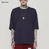 

EXP Design Your Own Text Plain Cotton Men TShirt Unisex O Neck Oversize Custom Logo Printing Color Block T Shirt