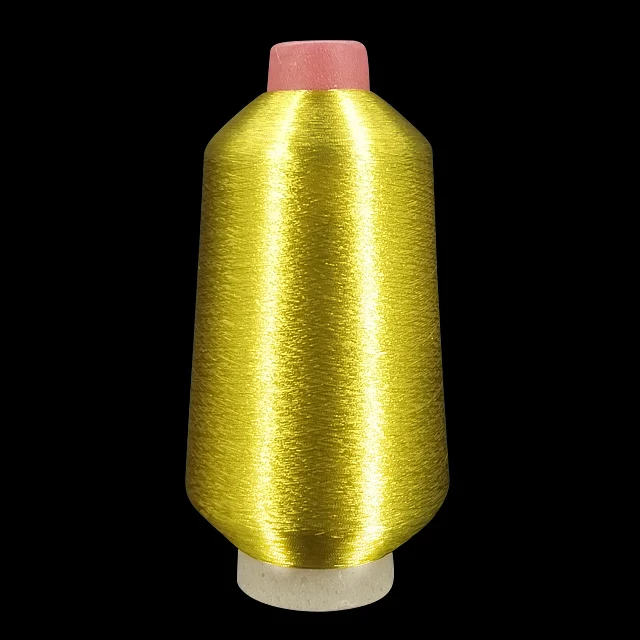 
L-type garment gold and silver silk MX embroidery gold and silver thread sari metallic yarn 