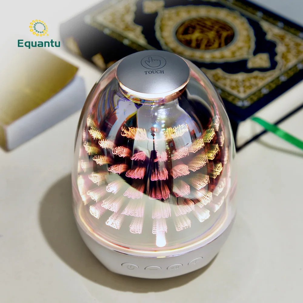 

Quran Players Muslim Prayer Kids 3D LED Night Lamp Touch Control Colorful Islamic Gift Quran Speaker Lamp