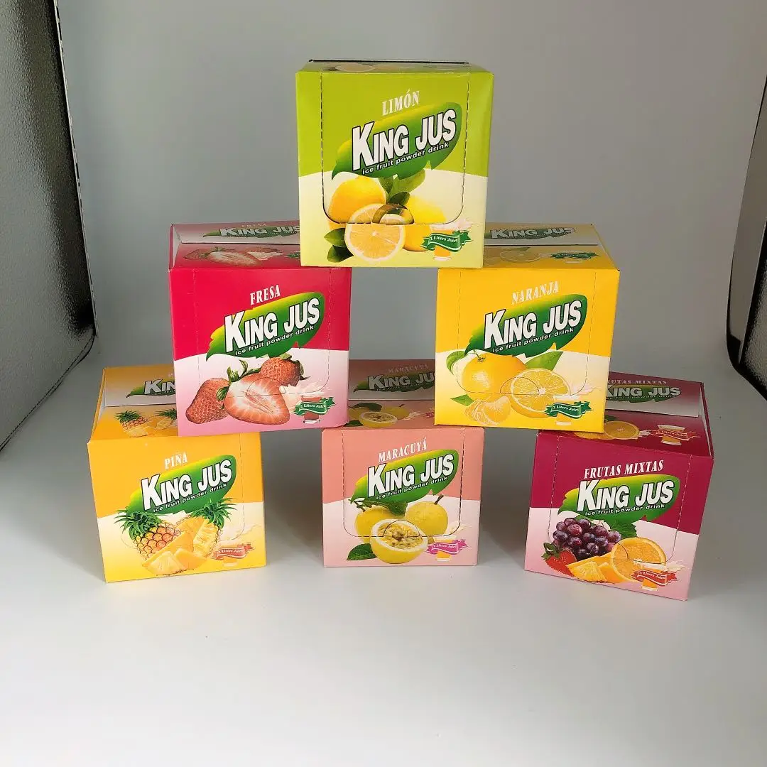 Hot Sale King Jus Fruit Juice Powder Instant Juice Powder Flavored