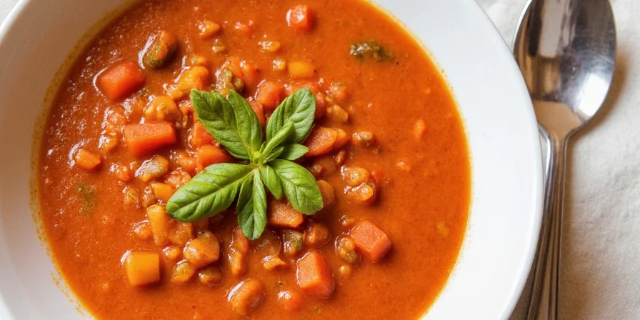 Comparative image of different global soups including Moroccan, Italian, Thai, Mexican