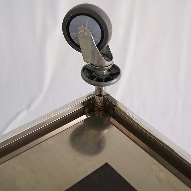 
Stainless Steel Catering Utility Restaurant Food Service 3 Tier Rolling Carts And Serving Trolleys Price 