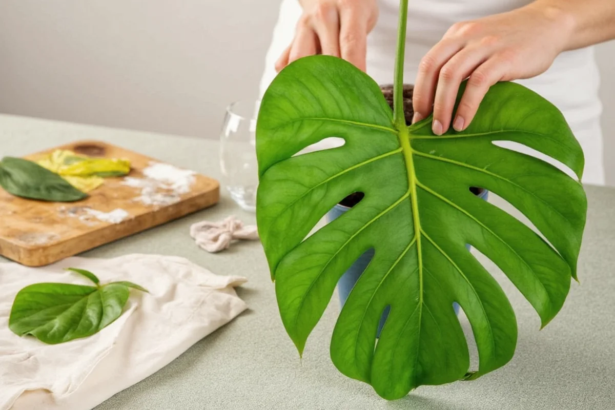 how to prune a monstera plant