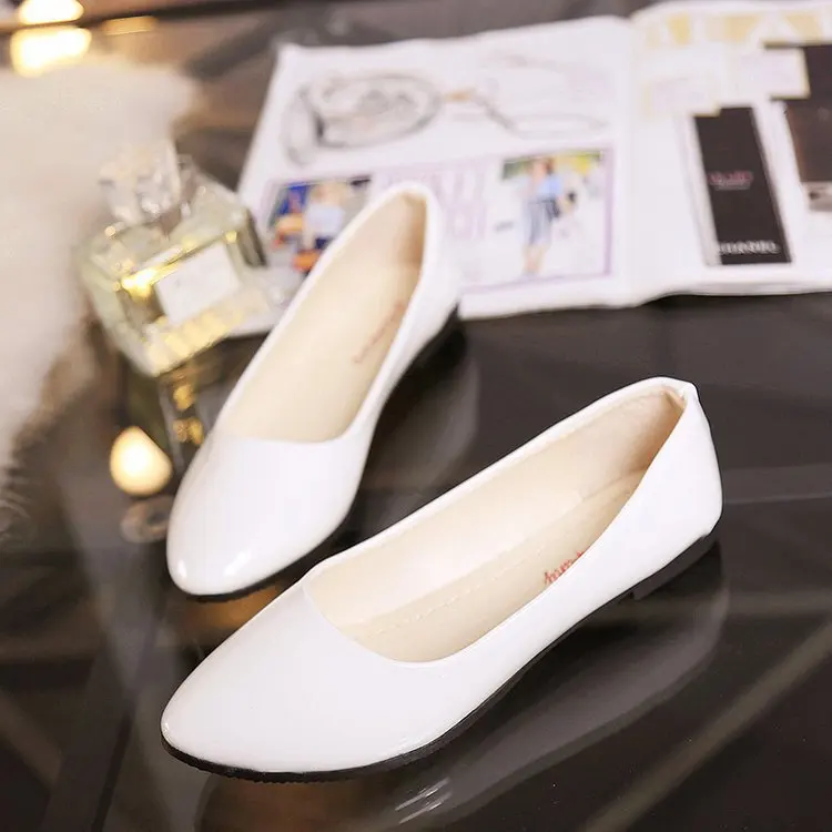 

women new wholesale cheap ballerina elegant office casual work flat shoes, As picture show or customized