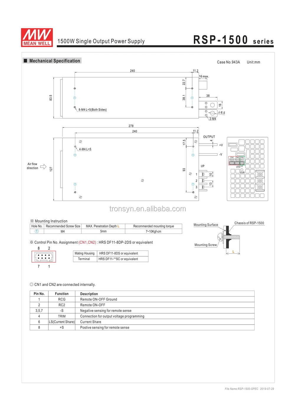 RSP-1500-SPEC-8