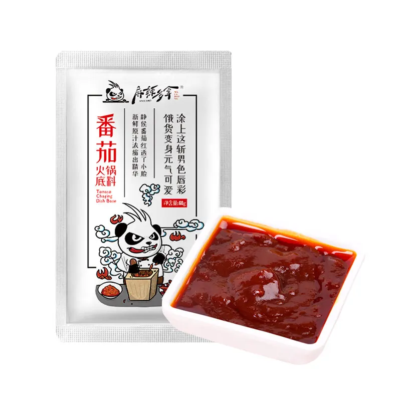 
Delicious Chongqing Hotpot Tomato Flavor Soup Base Seasoning Condiment 60g  (62556110975)