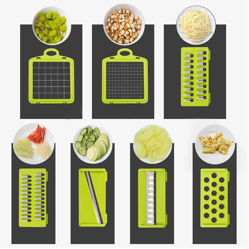 Magic Vegetable Carrot or Potato Food Chopper, Cutter, Slicer