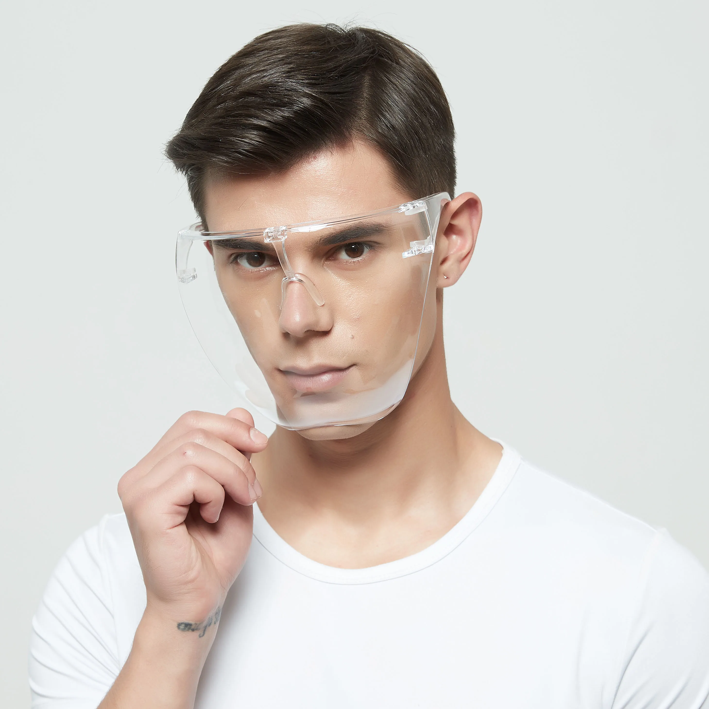 

Protective Sunglasses Face Sheild Anti Fog Sunglass Men Fashionable 2021 Newest Faceshield Glasses Women Face Mask Face Shield