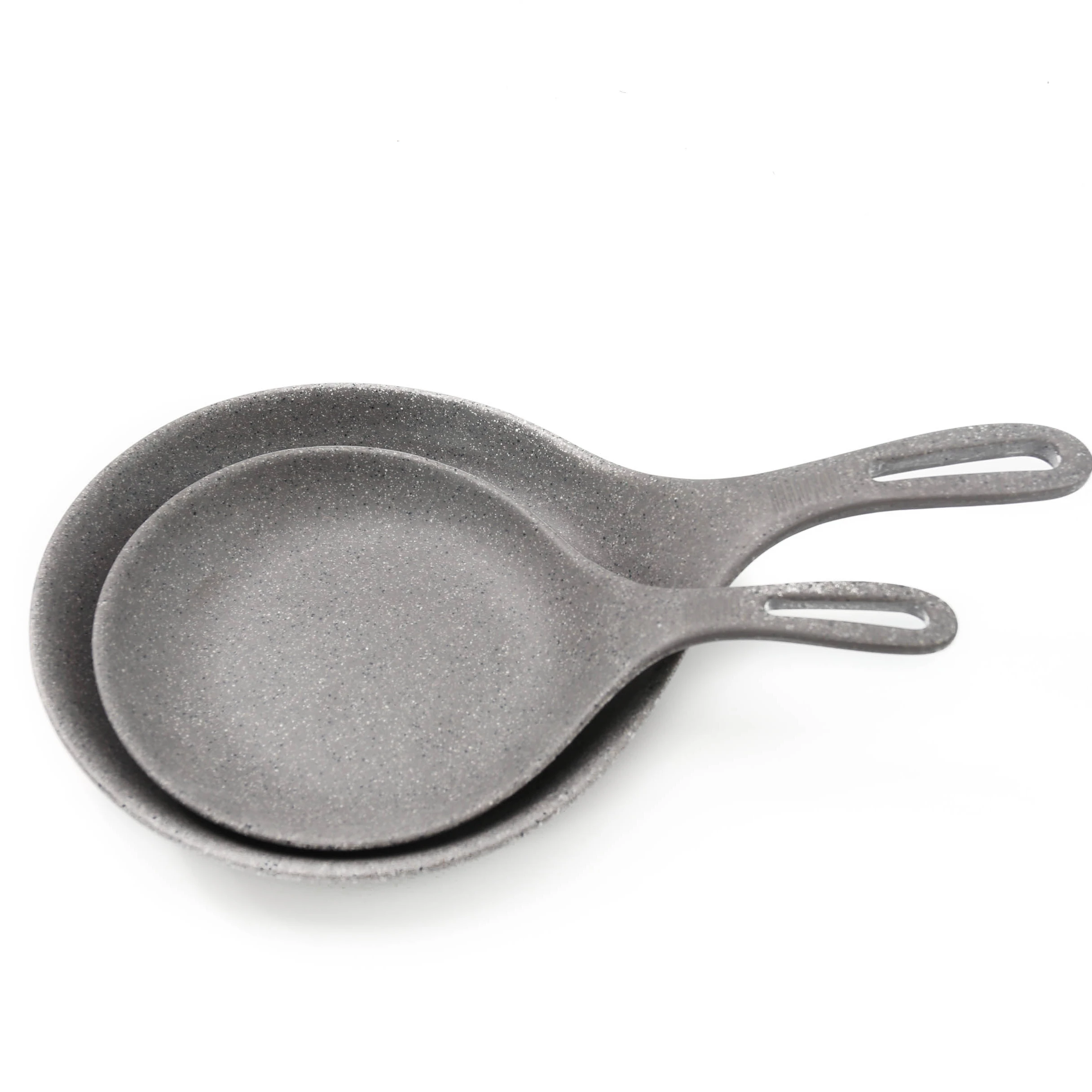 

Unbreakable Black grey Matte Melamine Serving Pan