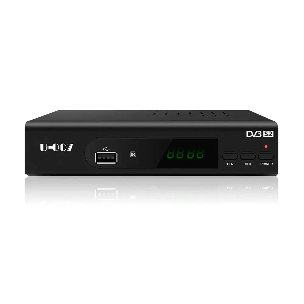 

Junuo 1080P DVB-S2 Digital set-top box Free Satellite Receiver tv decoder Tuner DVB S2