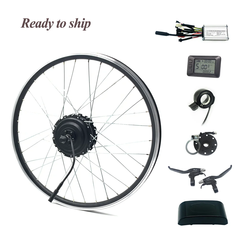 

Greenpedel 28 inch cassette e bike kit wheel 48v 750w electric bike motor hub kit