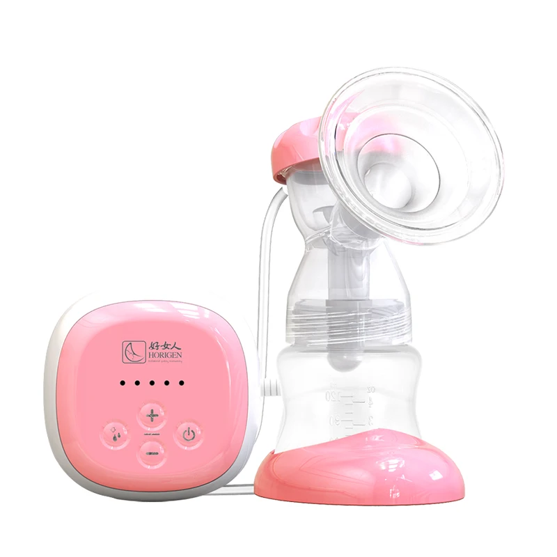 

in stock Factory Sell Low Cost Portable breastfeeding pump Food Grade bpa free single electric Breast Pump, Pink