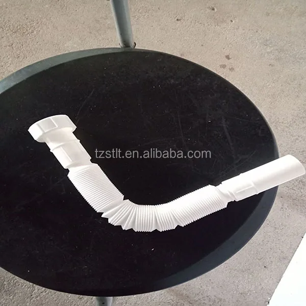 Flexible Drain Waste Pipe Angle Simple Flexible 11/4" Extension Hose