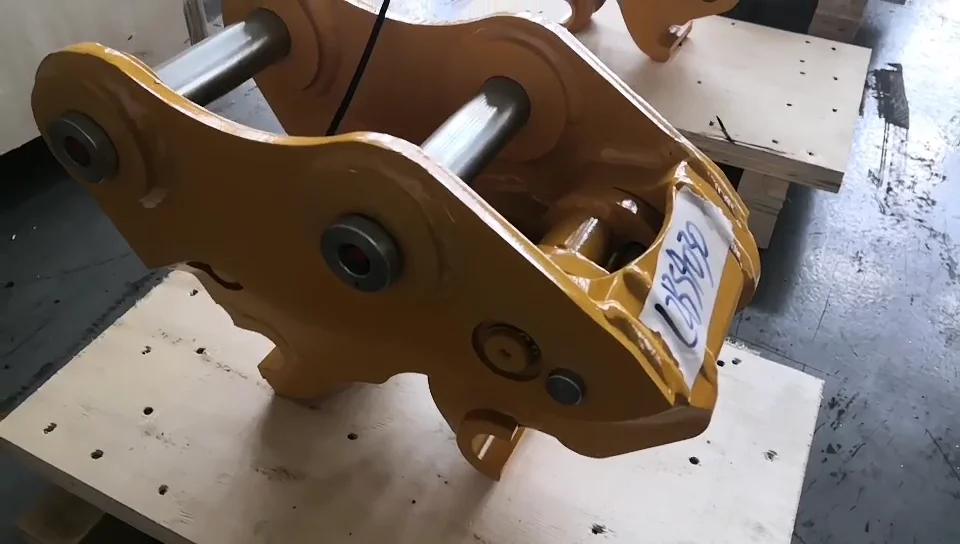 45 Degree Hydraulic Tilt Quick Hitch Tilting Quick Coupler Excavator
