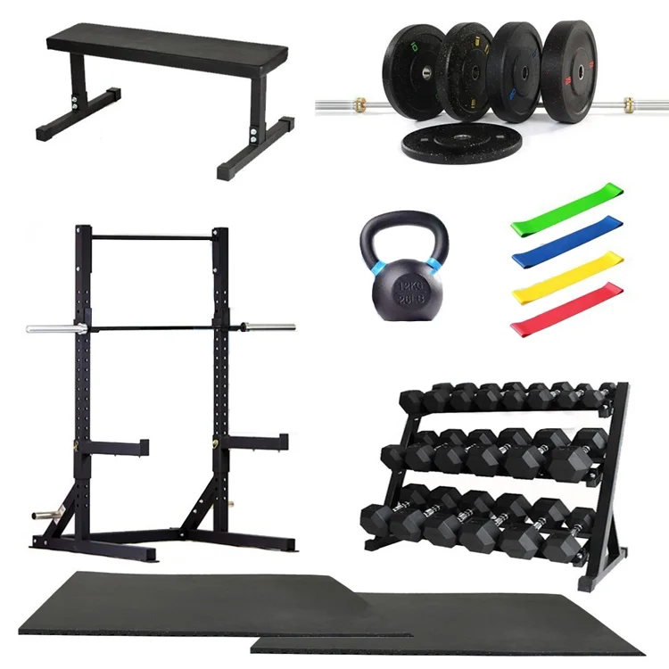 

OEM Customizable factory sale Multi gym fitness equipment commercial gym equipment package, Black