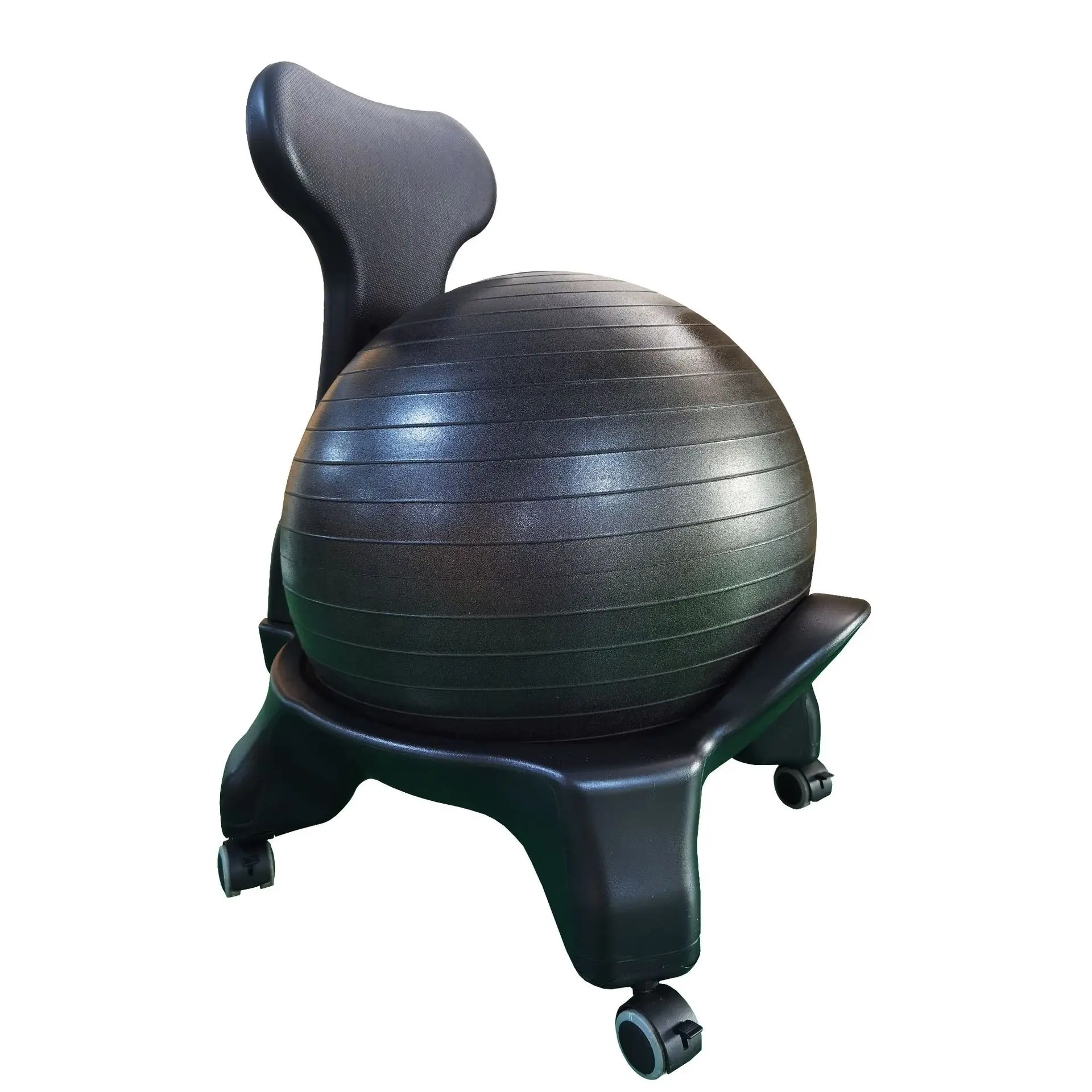 55cm High-Quality PVC Yoga Ball Stool - Special for Relieving Spinal Soreness Posture Correction & Yoga Training