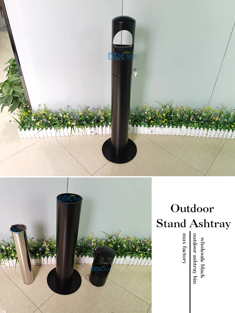 Hotel Cigar Ashtray Stands Outdoor Ashtray Dustbin Business High