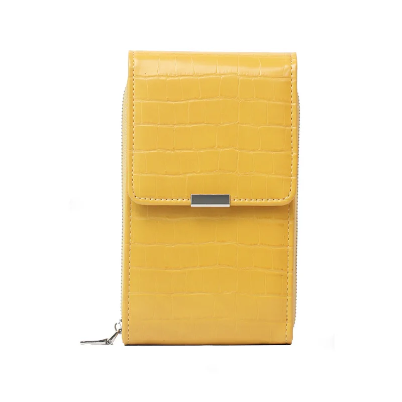 

Custom Hot Sales New Fashion Pu Leather Bag Crocodile Small Phone Bag Ladies Crossbody Bags for Women