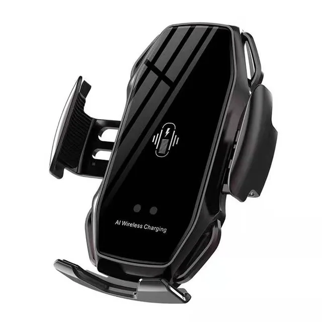 

Automatic Clamping 10W Wireless Car Charger Qi Phone Fast Charging, Black/gold/silver