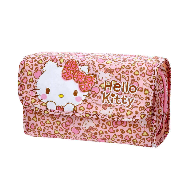 

Custom lovely printing waterproof travel drawstring hanging toilet women's cosmetic storage bag