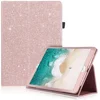 for iPad Pro 10.5, iPad Air 3 Case Lightweight Folio Stand Smart Cover with Pencil Holder Protective Case,Shiny Rose Gold