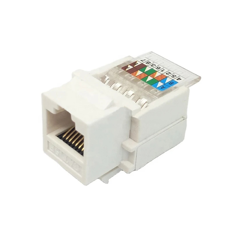 Lot De 20 Connecteurs RJ45 8P8C Noirs à Souder PCB - Pour Modules Réseau, Montage Carte