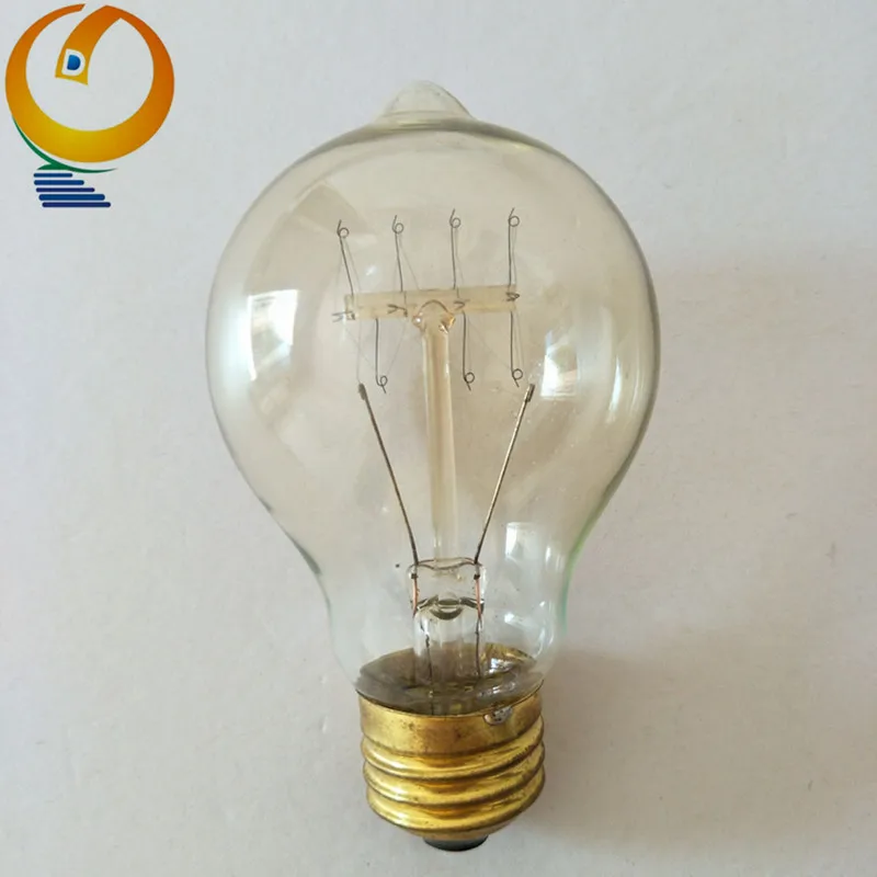 E27 130V Retro kitchen lighting A60 vintage filament bulb 25w