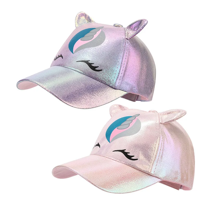 Unicorn Leopard Dot Baseball Cap Ears