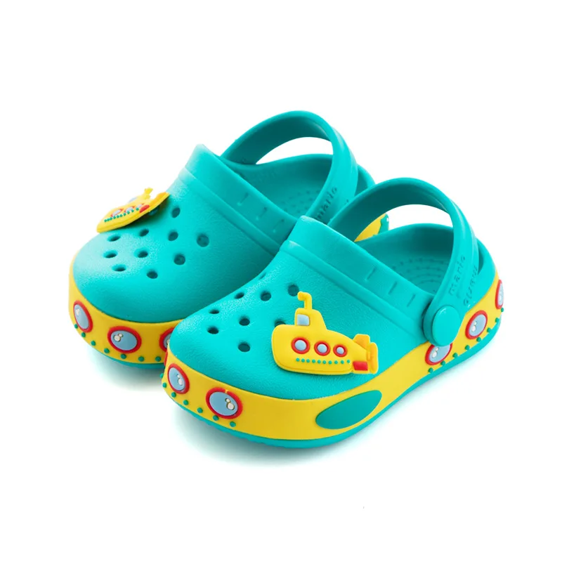 

Kids Clogs Children's slippers summer non-slip girls sandals slippers hole shoes baby toddler kids beach slides, Picture